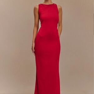 Meshki Red Sleeveless Dress